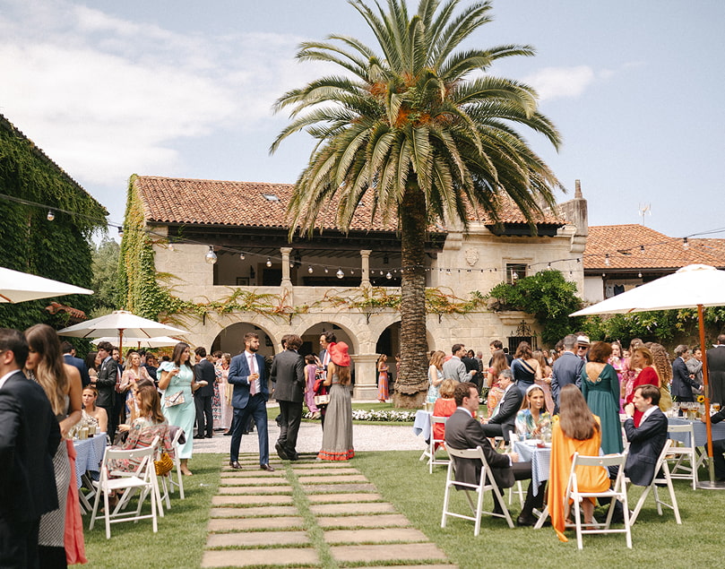 Cantabria Wedding 4 General view of an outdoor wedding