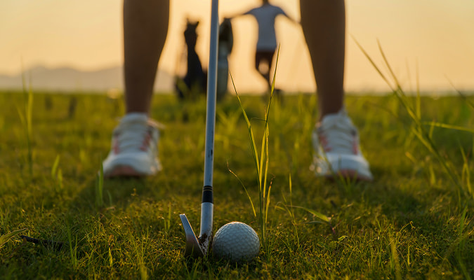 Golf package Person playing golf